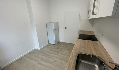 First occupancy: Bright, furnished, completely renovated 2-room apartment (rental period max. 2 years)