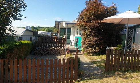 Permanent pitch camping site for fixed caravans in Maroth Waldsee