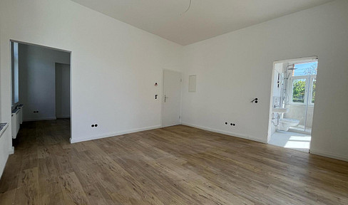 Gut geschnittene 1-Zimmerwohnung mit großer Küche