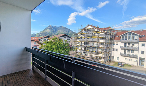 Furnished and view of the Grünten - 1 room apartment for rent