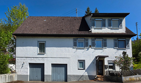 Einfamilienhaus mit Scheune und Garten in sonniger Waldrandlage – Trochtelfingen (Schwäbische Alb)