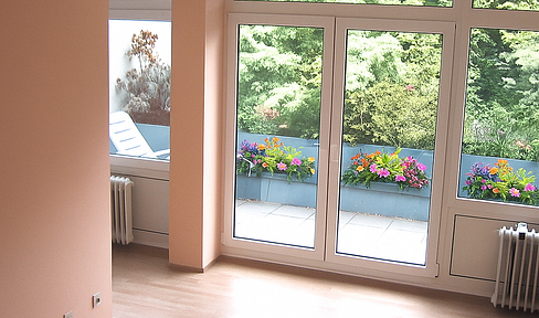 Charmante 1,5-Zimmer-Wohnung mit großer Terrasse in ruhiger Lage