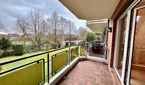 Bedburg - zentrumsnah, ruhig, sonniger Balkon inkl. Küche perfekt für Paare