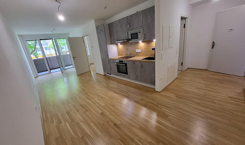 2-Zimmer Wohnung mit Grünblick und bester Verkehrsanbindung