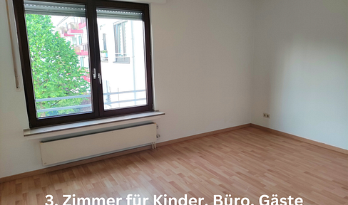 Erkrath / Hochdaler Markt: Provisionsfrei - helle Wohnung / 3 Zimmer + 2 Bäder / Tiefgaragenplatz