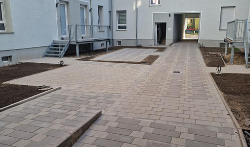 Beautiful 2-room apartment with a garden area in Magdeburg-Sudenburg.