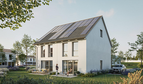 New-build semi-detached house: modern, sun-drenched, ready to move into!