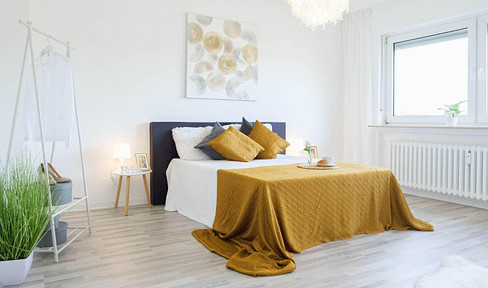 Bright, ready-to-move-in apartment with garage - commission-free from the owner