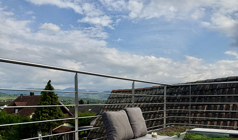 Live unusually - loft penthouse luxury apartment 150m2 4 room dream view roof terrace