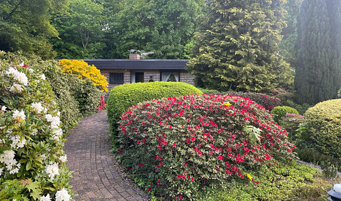 Detached house with parking lot