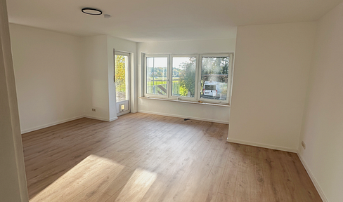 Spacious, renovated 3-room apartment with terrace and garden