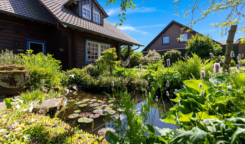 Living with character - Fantastic timber house / log cabin in Alstätte