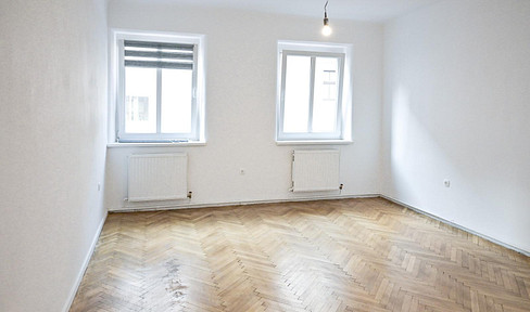 Sanierte 3 Zimmerwohnung mit sehr guter Öffi-Anbindung (WG tauglich)