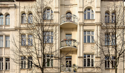 Modernized old building in beautiful Gohlis-Mitte