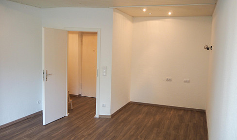 Light-flooded 1.5-room apartment with kitchen and view of the countryside
