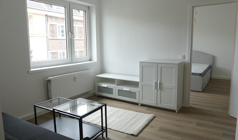 First occupancy of a renovated, furnished apartment