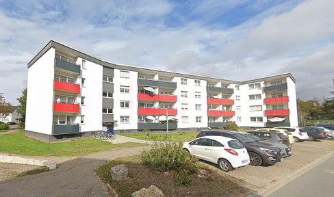 Tasteful, modernized 2-room apartment with balcony and fitted kitchen in Hockenheim