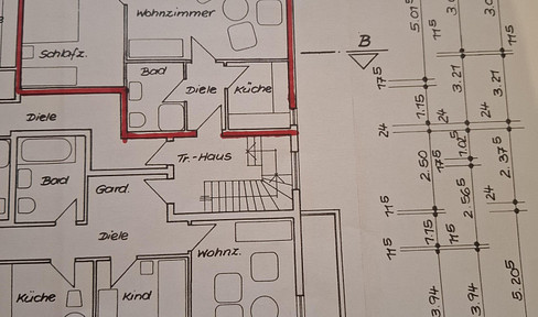 Condominium 2 rooms kitchen bathroom 51m2