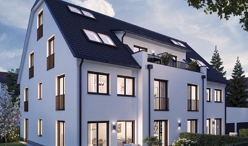 Spacious new-build apartment with EBK and balcony in Fasengarten, Munich