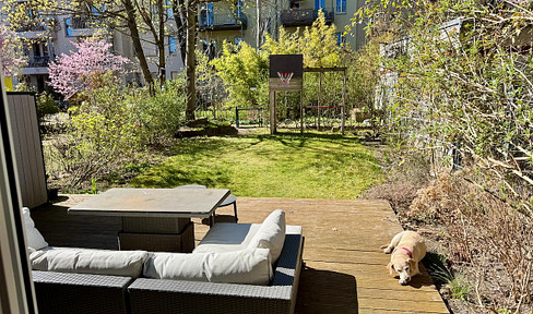 Quiet maisonette with garden in Berlin-Rummelsburg