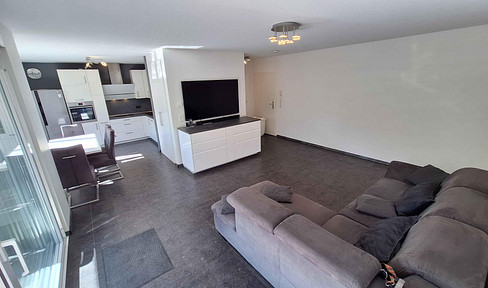 Modern apartment with garden and parking space in a quiet residential area