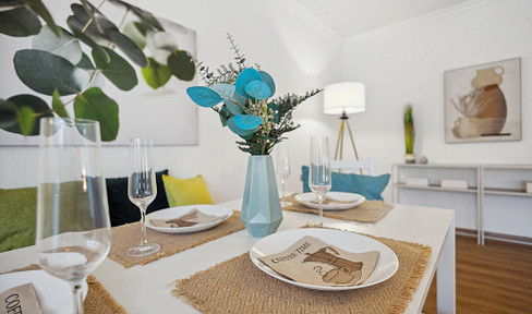 Modernized, light-flooded apartment in a great location, ready to move into