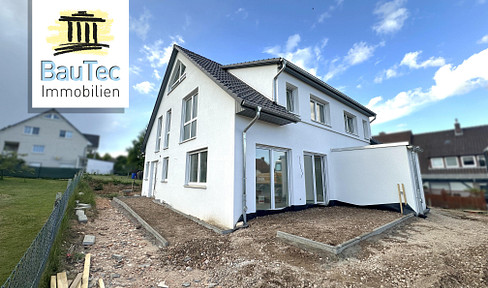 New build - Energy-efficient semi-detached house with modern architecture