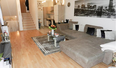 Beautiful 2-room apartment with loggia and underground parking space