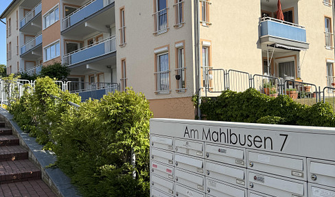 two-room apartment in Bernau near Berlin with balcony underground parking and fitted kitchen