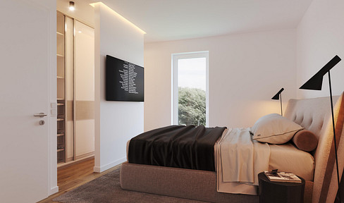 Modern 3-room apartment on the 1st floor with elevator