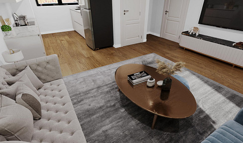 Exclusive completely renovated 3-room apartment with terrace in Cologne-Weidenpesch