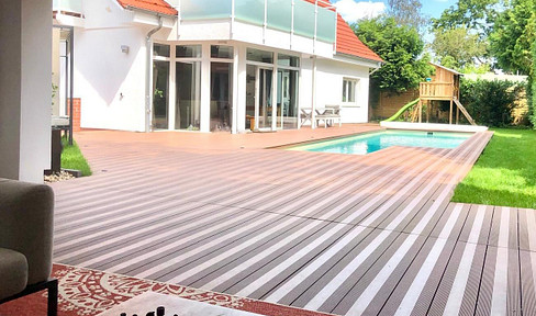 Poolvilla fußläufig zur Altstadt Kladow & Grundschule (provisionsfrei)!