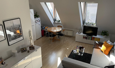 Modern furnished maisonette apartment in a central location