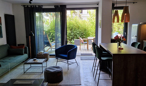 Charming 1-room apartment in a top location in Hamburg Othmarschen