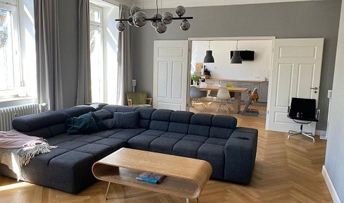 Stylishly renovated old building charm with modern and luxurious highlights