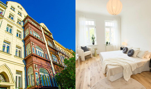 Ready to move in - dreamlike old apartment in the park with balcony