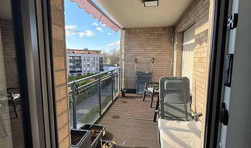 Living in Prinzencarre Krefeld - 3-room apartment with loggia facing the inner courtyard