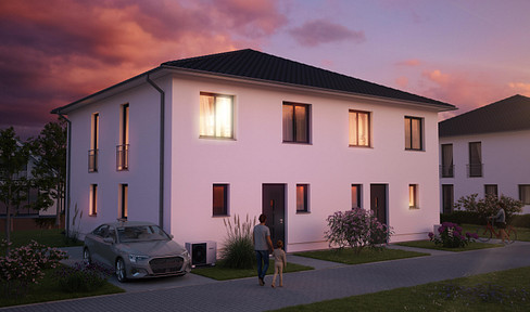 Wohnen, da wo andere Urlaub machen! Neubau - Doppelhaushälfte!