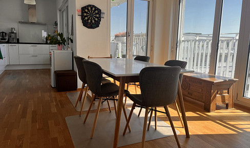 Modern 4-room apartment with alpine views in the center of Karlsfeld