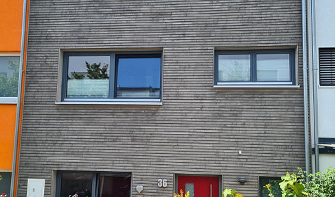 Modern, energy-efficient terraced house in Constance Wollmatingen