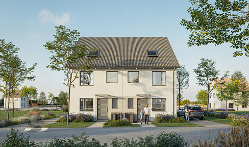 Sustainable and stylish: Modern semi-detached house with PV system in a sought-after location!