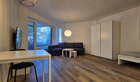 Top connections & wellness: furnished apartment with sauna, pool & balcony!