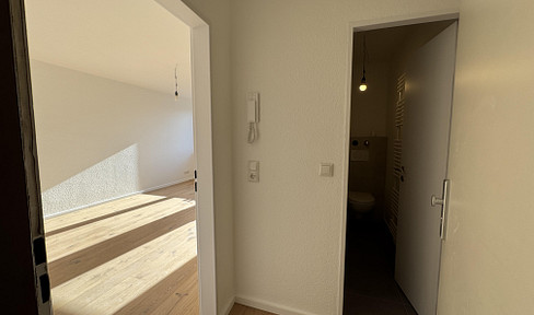 Erstbezug ! Sanierte -1-Zimmer Wohnung mit Küche und Balkon in Frankfurts Innenstadt