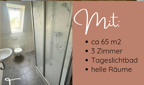 Comfortable, well laid out & ideally located - 3-room apartment in Meiderich