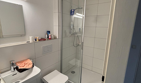 Freshly renovated with a great bathroom and new fitted kitchen: 1-room apartment in Mainz-Mombach
