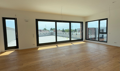 New factory loft building - 172 m² design highlight with south-facing roof terrace | 6.2.3