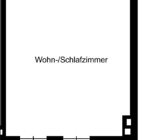 1 room apartment in Neu-Ulm center