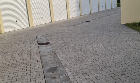 Garage/Storage space on a garage complex.