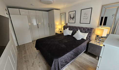 Modern 2-room apartment with balcony, parking space and shared use of garden - commission-free from private owner
