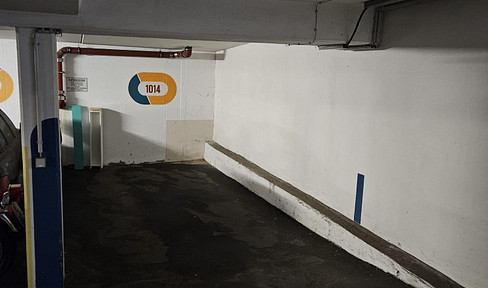 Underground parking space at Hochdahler Markt